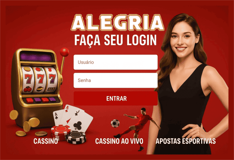 Cadastro rápido e seguro na plataforma ALEGRIAPG